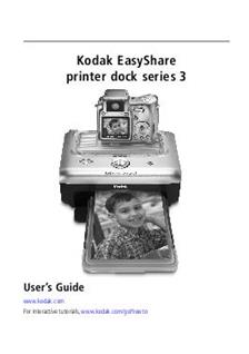 Kodak EasyShare Series 3 manual. Camera Instructions.